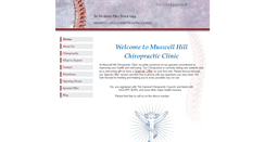 Desktop Screenshot of muswellhillchiropractic.co.uk